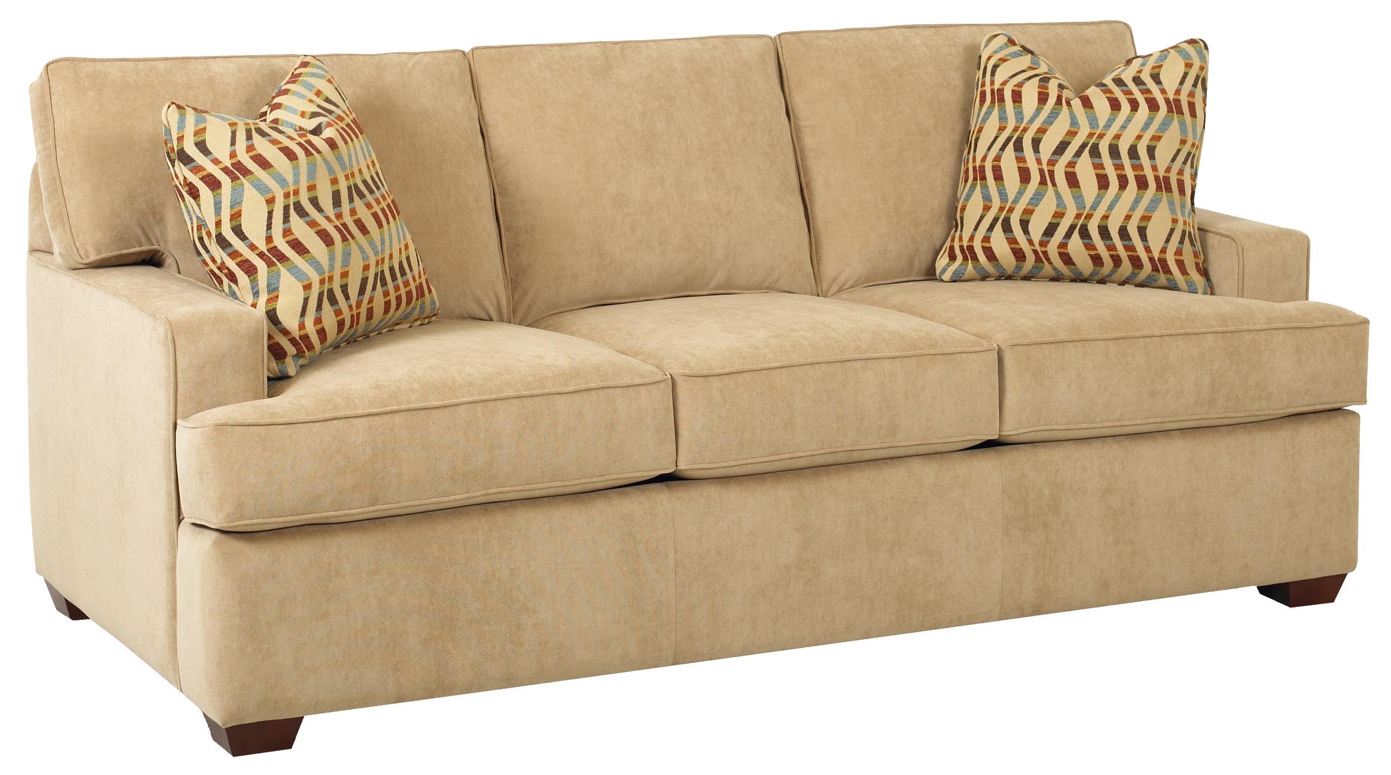 Klaussner Selection K50060 S Contemporary Three Seat Sofa Pilgrim
